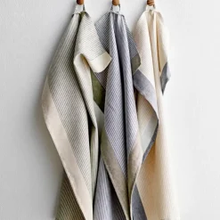 Statement Stripe kjøkkenhåndkle 50x70 cm beige