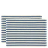 Statement Stripe spisebrikke 33x48 cm 2 stk blue