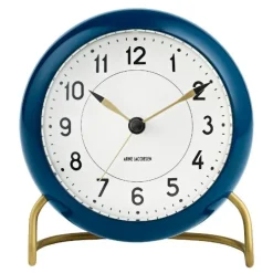 Station bordur 11 cm blå/hvit