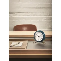 Station bordur 11 cm blå/hvit