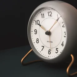 Station bordur 11 cm grå/hvit