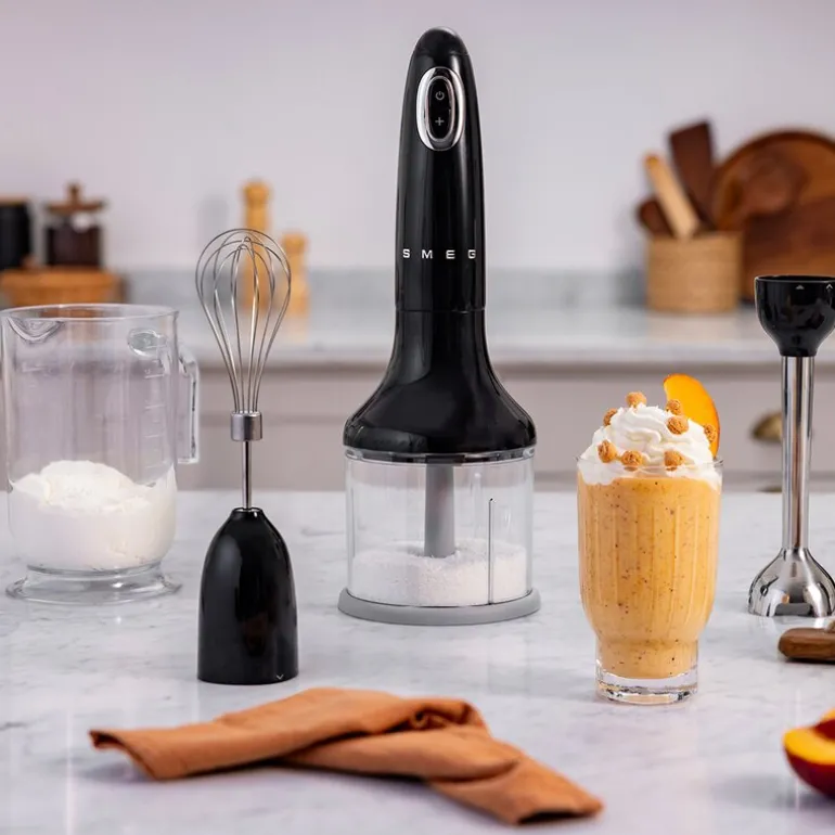 Stavmikser med tilbehør HBF03 svart