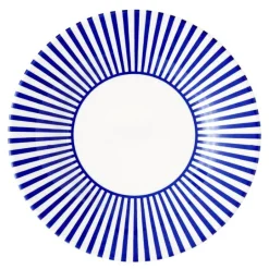 Steccato asjett smalstripet 18 cm koboltblå