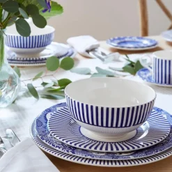 Steccato skål 16,3 cm koboltblå