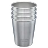Steel Cup kopp 30 cl 4 stk børstet stål