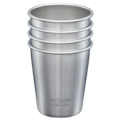 Steel Cup kopp 30 cl 4 stk børstet stål
