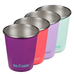 Steel Cup kopp 30 cl 4 stk Butterflies