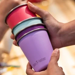 Steel Cup kopp 30 cl 4 stk Butterflies