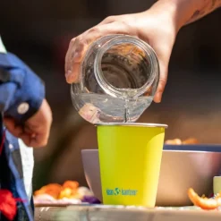 Steel Pint kopp 47 cl 4 stk Partake