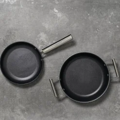 Stekepanne 28 cm rød