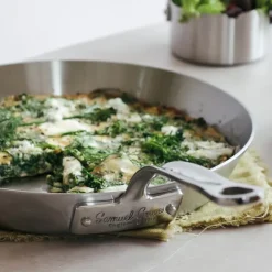 Stekepanne 30 cm rustfritt stål