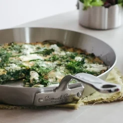 Stekepanne 28 cm rustfritt stål