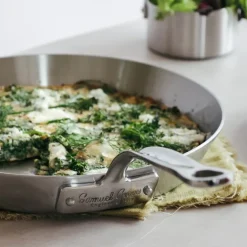 Stekepanne 26 cm rustfritt stål