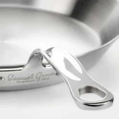 Stekepanne 26 cm rustfritt stål