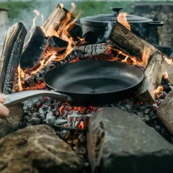 Stekepanne i kullstål 28 cm