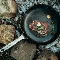Stekepanne i støpejern 24 cm