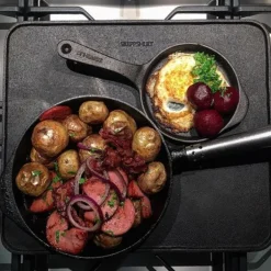 Stekepanne støpejern 28 cm