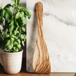 Stekespade 32 cm oliventre