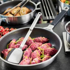 Stekespade L35,5 cm stål/svart