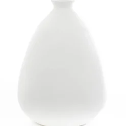 Stella krukke L 33x19 cm hvit