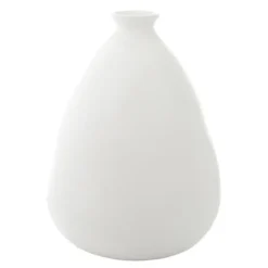 Stella krukke S 26x19 cm hvit