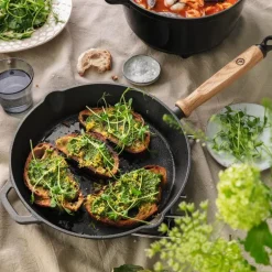 Stenfors stekepanne 28 cm støpejern