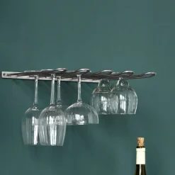 Stilio glass rack 40x30 cm antikk sølvfinish