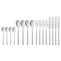 Still bestikksett 16 deler matt/polert stål