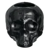 Still Life skull lyslykt 8,5 cm svart