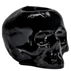 Still Life skull lyslykt 8,5 cm svart