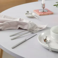 Still teskje 15 cm matt/polert stål