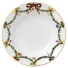 Stjerne Riflet Jul dyp tallerken 24,5 cm