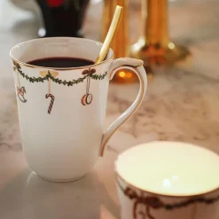 Stjerne Riflet Jul krus 36 cl 2 stk