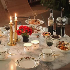 Stjerne Riflet Jul serveringskopp 30 cl 2 stk