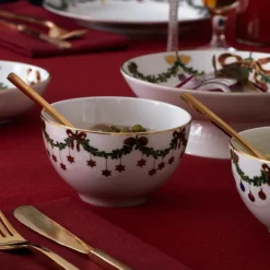 Stjerne Riflet Jul skål 30 cl 2 stk