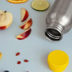 Stålflaske 300 ml gul