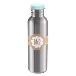 Stålflaske 750 ml lys blå