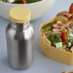 Stålflaske 500 ml lys gul