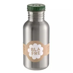 Stålflaske 500 ml mørkegrønn