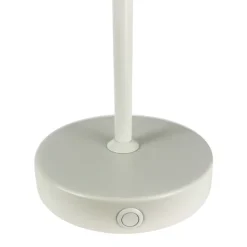 Stockholm portable bordlampe version 2 30 cm perlehvit