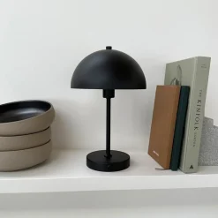 Stockholm portable bordlampe version 2 30 cm svart