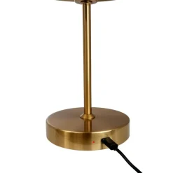 Stockholm portable bordlampe version 2 30 cm antik messing