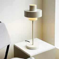 Stoke bordlampe 49,5 cm kit-hvit