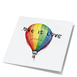 Store kunstkort luftballong