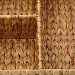 Store kurv 30x30x10 cm natur