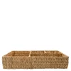 Store kurv 50x30x10 cm natur