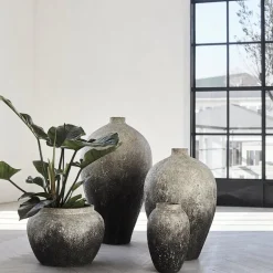 Story krukke 30 cm beige