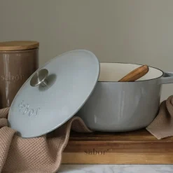 Støpejernsgryte 4,4 L storm grey