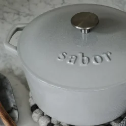 Støpejernsgryte 4,4 L storm grey