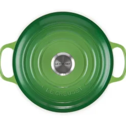 Støpejernsgryte dyp 5L bamboo green